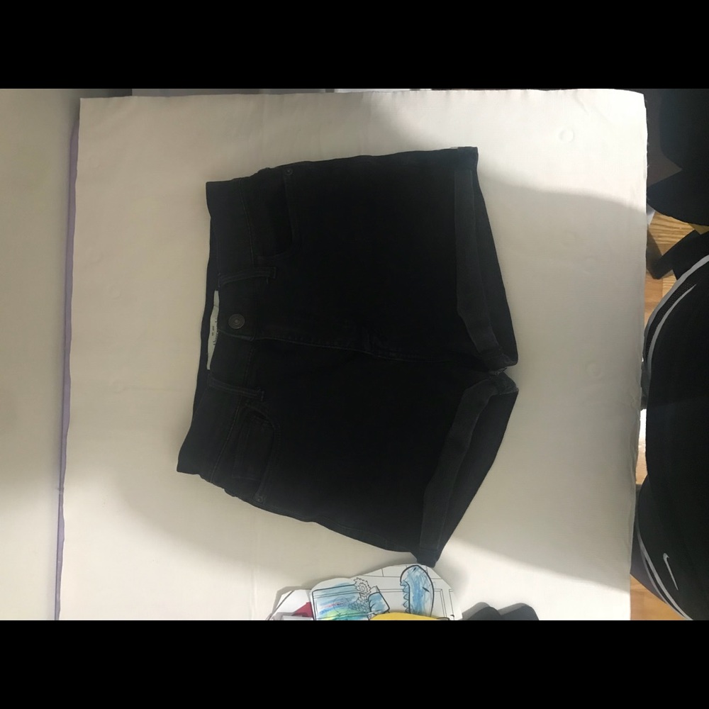 Black shorts